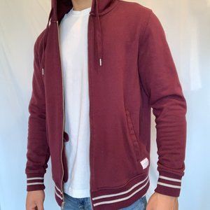 Five Four Los Angeles Maroon Jacket